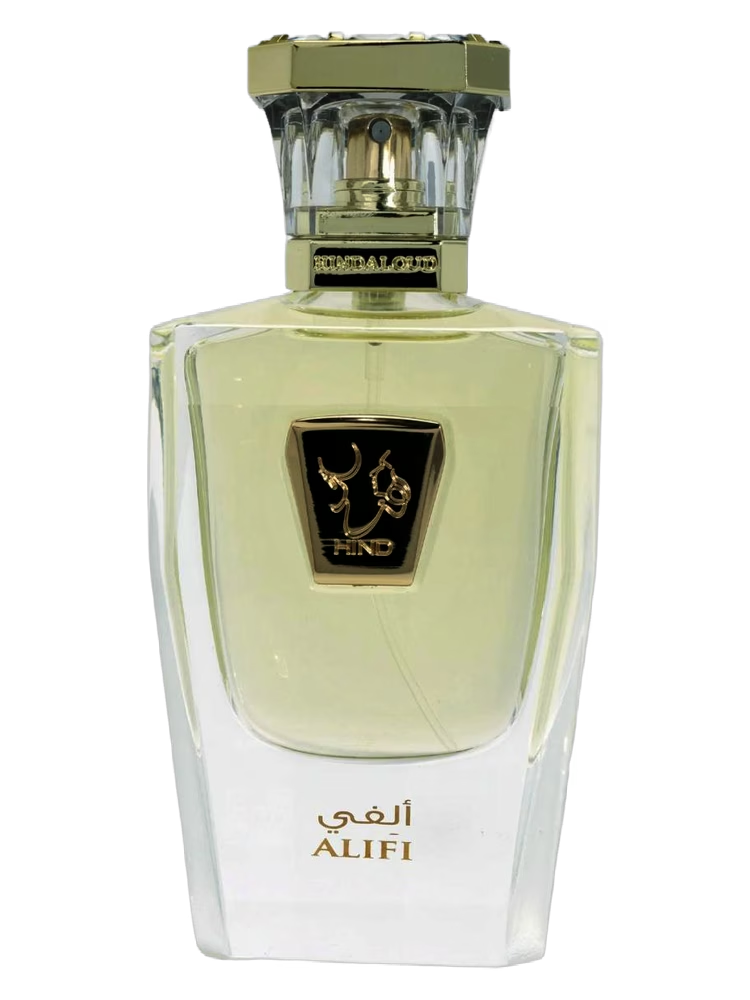 Frasco do perfume Alifi - Hind Al Oud