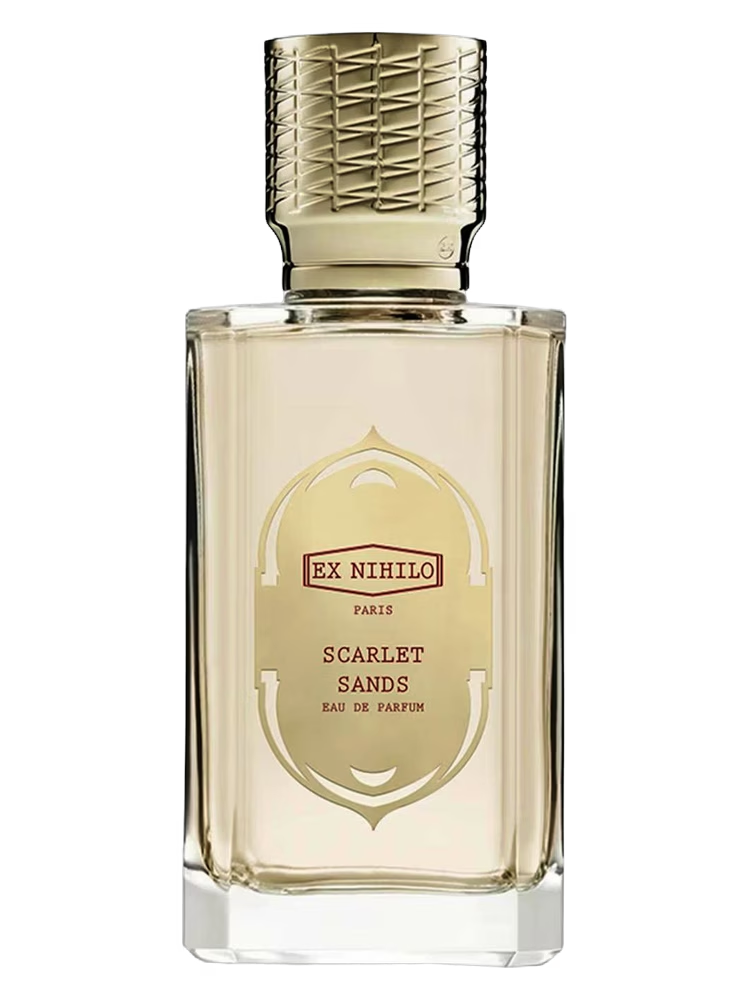 Frasco do perfume Scarlet Sands - Ex Nihilo